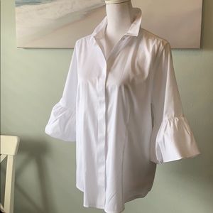 Chico’s Bubble Sleeve Shirt